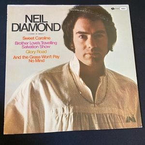 Vintage Neil Diamond 70’s Vinyl Record 12 inch original pressing